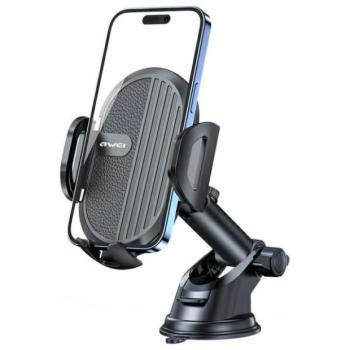 AWEI X72 autós tartó műszerfalra - fekete kép