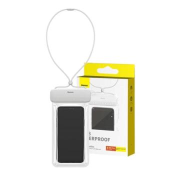 Baseus AquaGlide vízálló telefontok, fehér kép