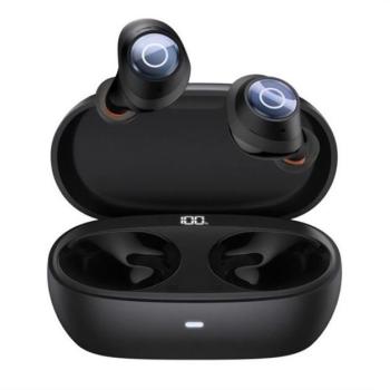BASEUS BOWIE MA20 PRO bluetooth fülhallgató SZTEREO (v5.3, TWS, aktív zajszűrő, mikrofon, IPX6 + töltőtok) FEKETE kép
