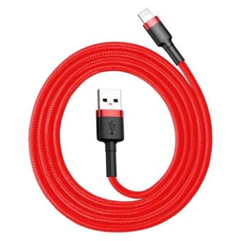 Baseus Cafule 1,5A Lightning USB-kábel, 2m, piros kép