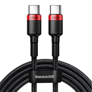 Baseus Cafule USB-C adatkábel, 100W 2m, fekete kép