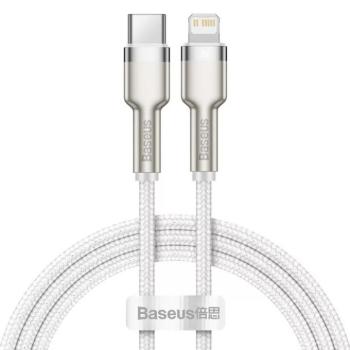 Baseus Cafule USB-C / Lightning kábel, 20W, 1m, fehér kép