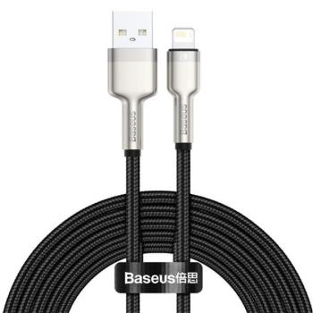 Baseus Cafule USB-Lightning kábel, 2,4A, 2m, fekete kép