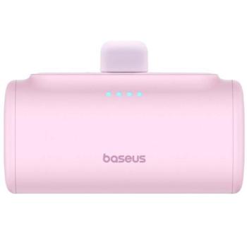 Baseus Compact Powerbank / külső akkumulátor, USB-C port 5000mAh, 20W, rózsaszín kép