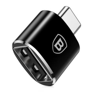 Baseus Converter USB type-c USB - adapter csatlakozó OTG fekete (CATOTG - 01) kép