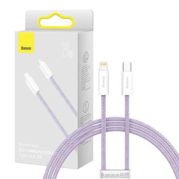 Baseus Dynamic Series USB-C-Lightning kábel, 20 W, 1 m, lila kép