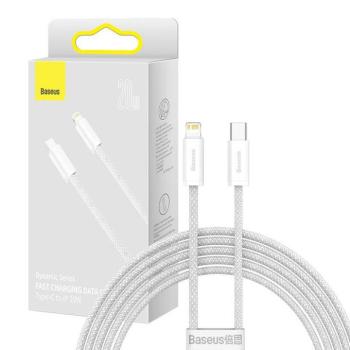 Baseus Dynamic Series USB-C-Lightning kábel, 20 W, 2 m, fehér kép