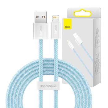 Baseus Dynamic USB-Lightning kábel, 2,4A, 2m, kék kép