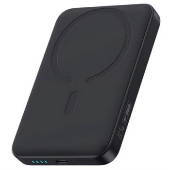 BASEUS ENERFILL FM11 ULTRA-MINI vésztöltő Type-C aljzat (10000mAh, 22.5W, PD gyorstöltő, MagSafe + Type-C kábel) FEKETE kép