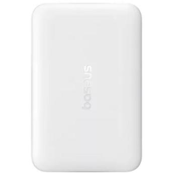 Baseus EnerFill FM11 vezeték nélküli Powerbank / külső akkumulátor + USB-C 30cm kábel, 10000mAh, 22,5W, fehér kép
