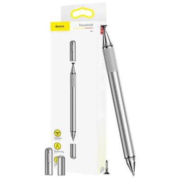 Baseus Golden Cudgel 2 az 1-ben érintőceruza, ezüst kép