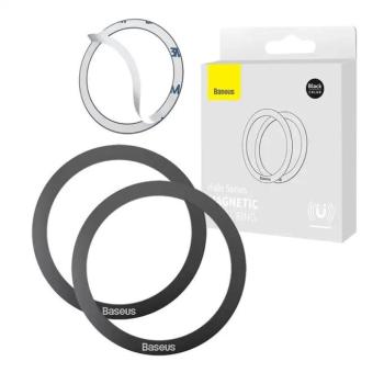 Baseus Halo Mágneses gyűrű telefonokhoz, MagSafe, fekete kép