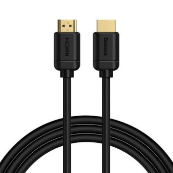 Baseus HDMI 2.0 kábel 4K 60 Hz 3D HDR 18 Gbit 2 m fekete (CAKGQ-B01) kép