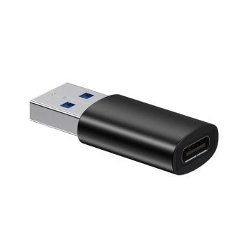 Baseus Ingenuity Series Mini USB 3.1 OTG USB Type-C adapter fekete (ZJJQ000101) kép
