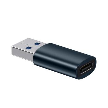 Baseus Ingenuity Series Mini USB 3.1 OTG USB Type-C adapter kék (ZJJQ000103) kép