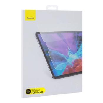 BASEUS képernyővédő üveg 2db (2.5D lekerekített szél, ultravékony, karcálló, 0.3mm, 9H) ÁTLÁTSZÓ Apple IPAD Pro 12.9 (2022) kép