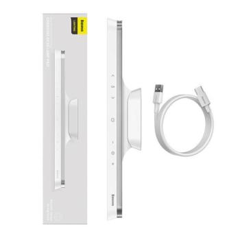 Baseus Magnetic Stepless Pro mágneses lámpa érintőpanellel, fehér kép