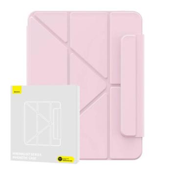 Baseus Minimalist mágneses tok iPad 10 10.9&quot; (rózsaszín) kép