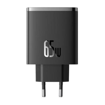 Baseus OS-Cube Pro töltő 2xUSB-AUSB-C + USB-A, 65W, fekete kép