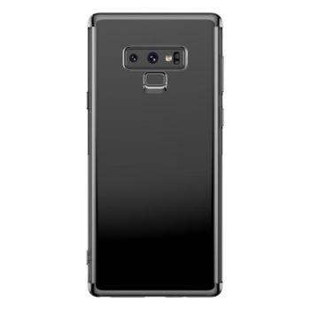 BASEUS SHINING szilikon telefonvédő (átlátszó hátlap) FEKETE Samsung Galaxy Note 9 (SM-N960F) kép
