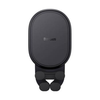 Baseus Stable Wireless autós tartó, szellőzőrácsba, wireless töltő 15W, fekete kép