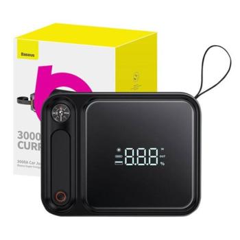 Baseus Super Energy Ultra Powerbank, autó bikázó/Jump Starter, 3000A, fekete kép