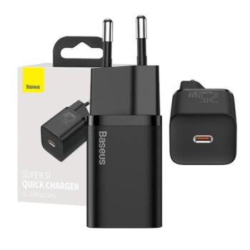 Baseus Super Si gyorstöltő 1C 25W, fekete kép