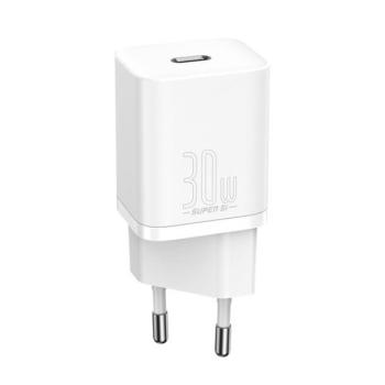 Baseus Super-Si gyorstöltő adapter 30W, fehér kép