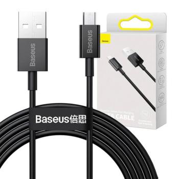 Baseus Superior Series USB-Micro-USB kábel, 2A, 2m, fekete kép