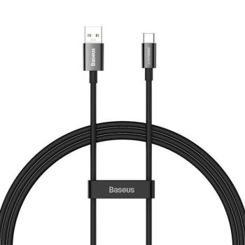 Baseus Superior Series USB-USB-C kábel, 65 W, PD, 1m, fekete kép