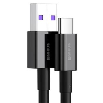 Baseus Superior USB-C gyorstöltő töltő- és adatkábel, 1m, fekete kép