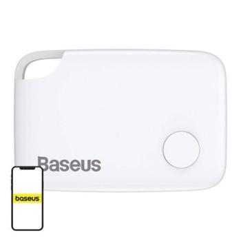 Baseus T2 Bluetooth nyomkövető zsinórral, fehér kép