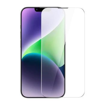 Baseus teljes képernyős edzett üveg iPhone 14 Plus / 13 Pro Max hangszóró védelemmel 0,4 mm + rögzítő készlet fólia kép