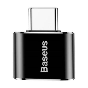 Baseus USB-USB-C 2.4A adapter, fekete kép