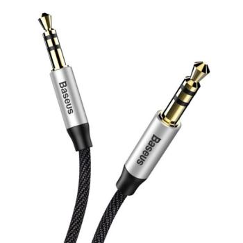 Baseus Yiven audió kábel, 3,5 mm jack-3,5 mm jack, apa/apa, 1m kép