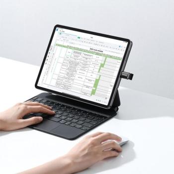 Baseus ZJJQ000001 Type-C - USB-A adapter - fekete kép