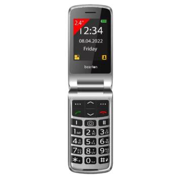 Beafon SL605 nyomógombos mobiltelefon, kamerás, összecsukható, Dual SIM, LCD kijelzővel, fekete kép