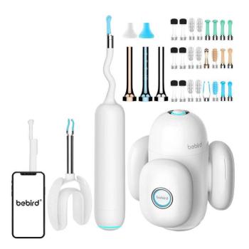 Bebird Home 30S fültisztító / kamera otoszkóp, fehér kép