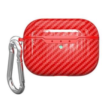 Beline AirPods Carbon Cover Air Pods Pro 2 piros tok kép
