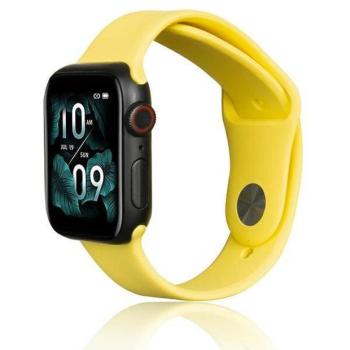 Beline Apple Watch szilikon óraszíj 38/40/41mm sárga kép
