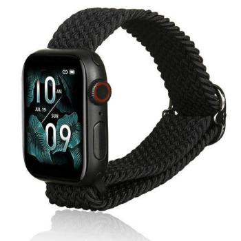 Beline Apple Watch textil óraszíj 42/44/45/49mm fekete kép