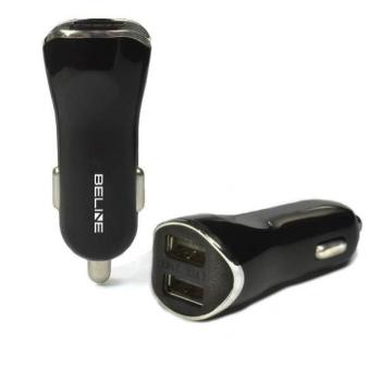 Beline autós töltő 2xUSB-A csatlakozóval 2,1A fekete (csak fej) kép