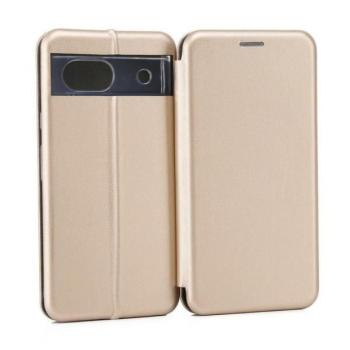 Beline Book Magnetic könyvtok Google Pixel 8a - arany színű kép