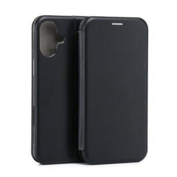Beline Book Magnetic könyvtok iPhone 16 Plus - fekete kép