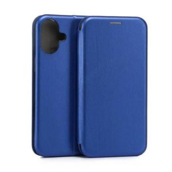 Beline Book Magnetic könyvtok iPhone 16 Plus - kék kép