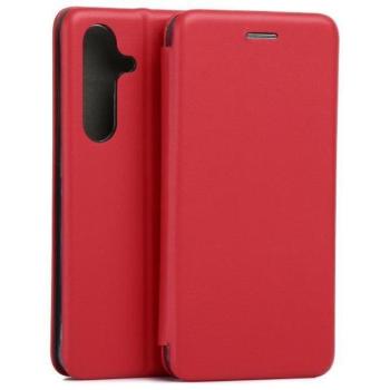Beline Book Magnetic könyvtok Samsung Galaxy S25 - piros kép