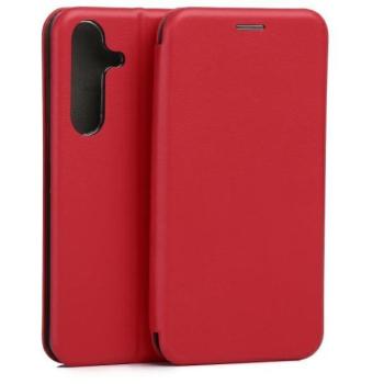 Beline Book Magnetic könyvtok Samsung Galaxy S25 Plus - piros kép