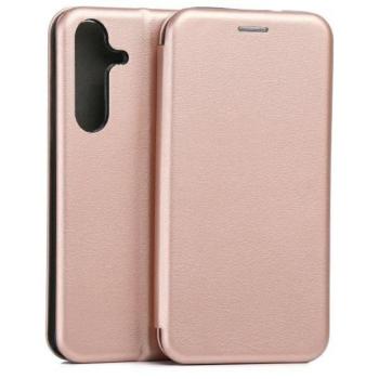 Beline Book Magnetic könyvtok Samsung Galaxy S25 Plus - rózsaarany színű kép