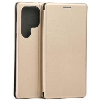 Beline Book Magnetic könyvtok Samsung Galaxy S25 Ultra - arany színű kép