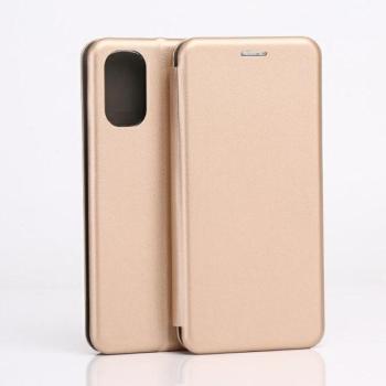 Beline Book Magnetic mágneses könyvtok Motorola Moto E32/E32s arany színű kép